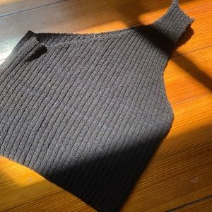 UO One Shoulder Knit Top